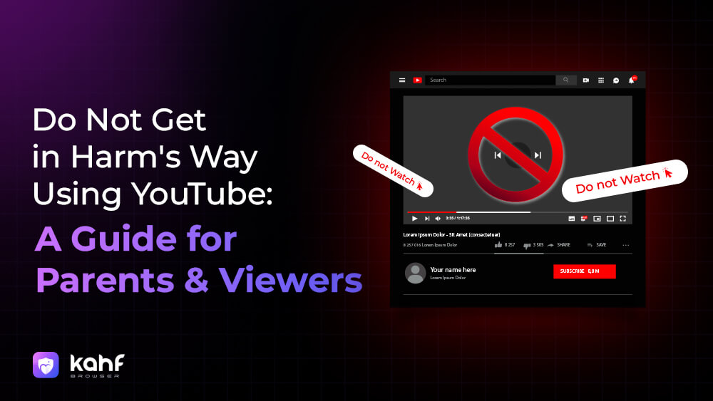 Do Not Get in Harm's Way Using&nbsp; YouTube: A Guide for Parents and Viewers